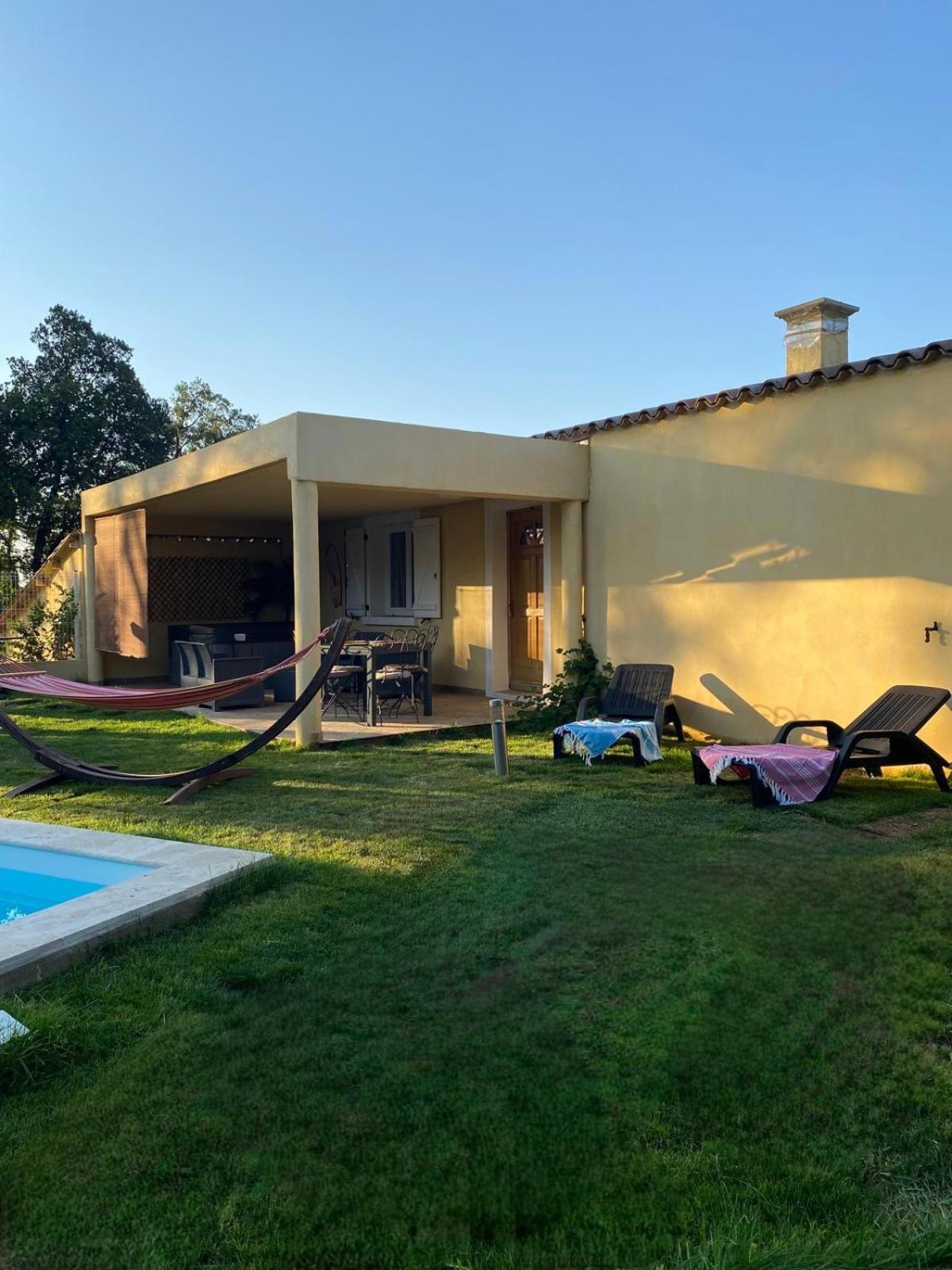 Agreable Rez De Jardin Avec Piscine Et Jacuzzi Διαμέρισμα Cervione Εξωτερικό φωτογραφία
