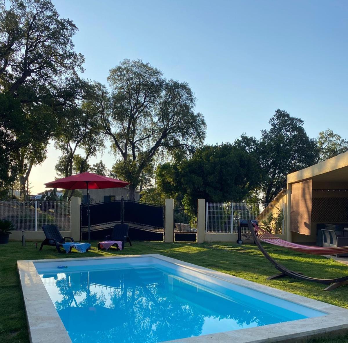 Agreable Rez De Jardin Avec Piscine Et Jacuzzi Διαμέρισμα Cervione Εξωτερικό φωτογραφία